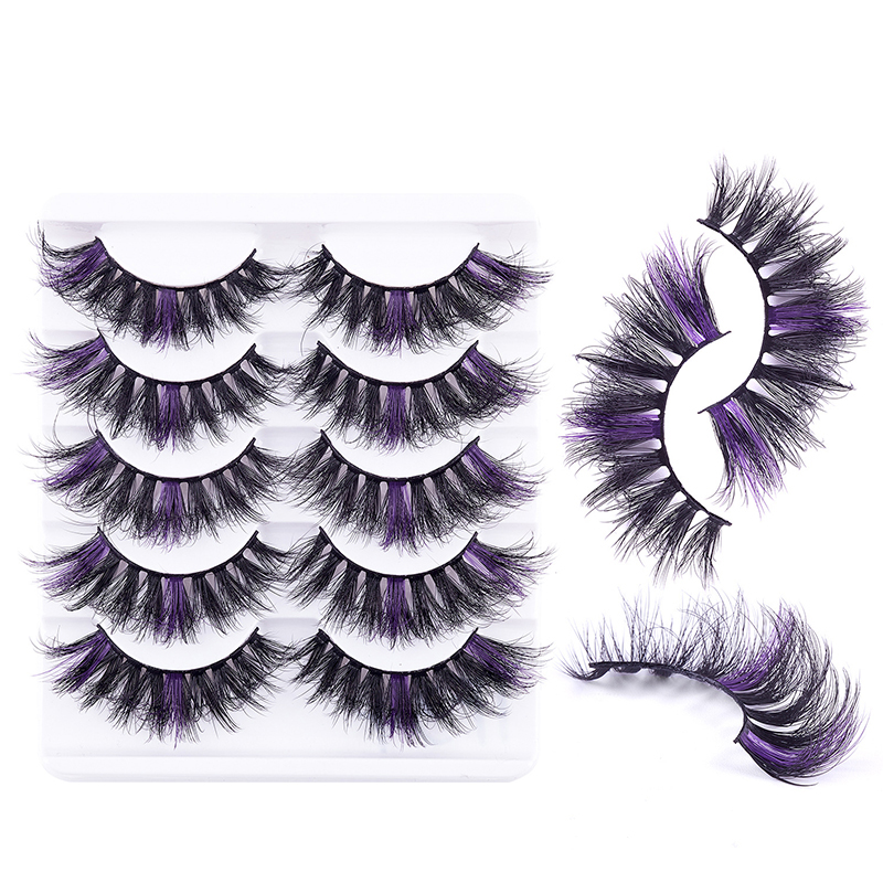Colorful Russian Curling False Eyelashes